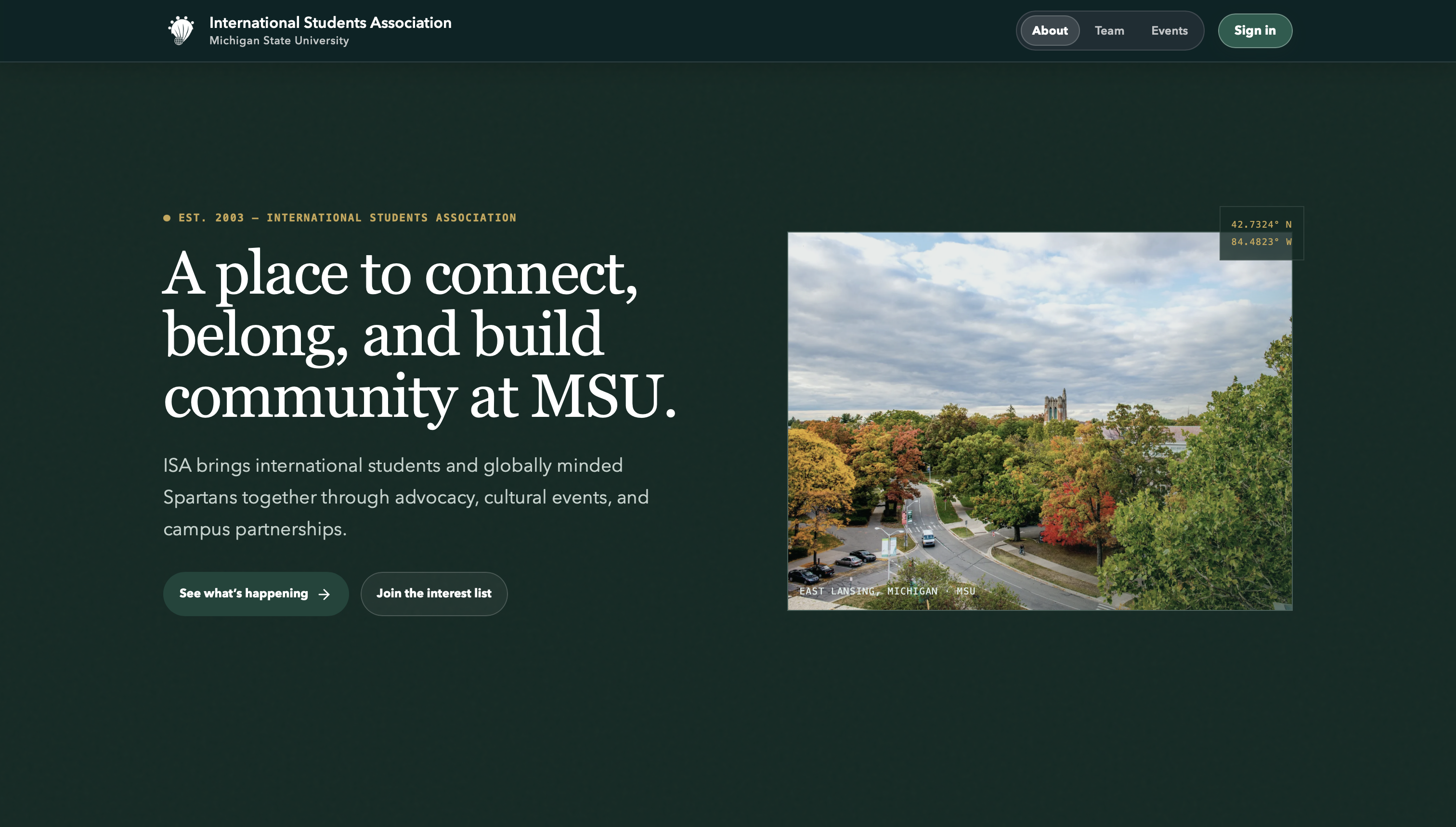 MSU ISA Platform preview